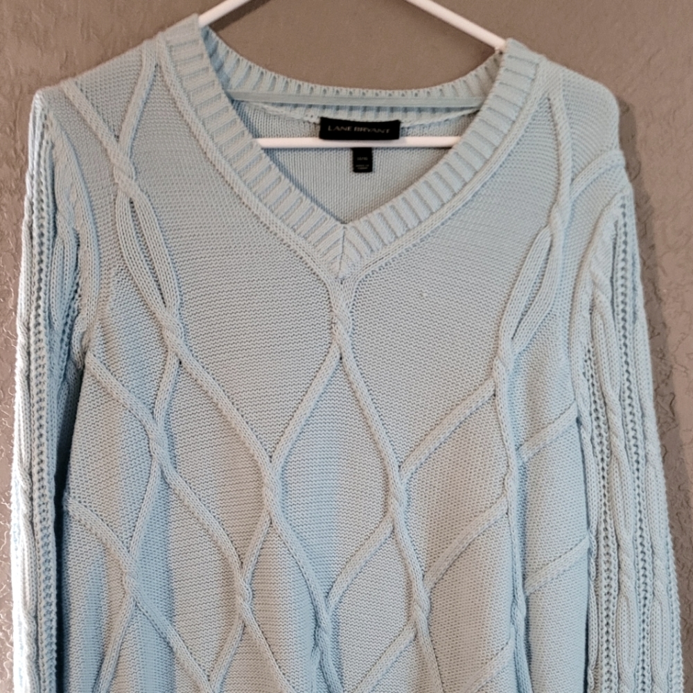Light blue Lane Bryant Sweater